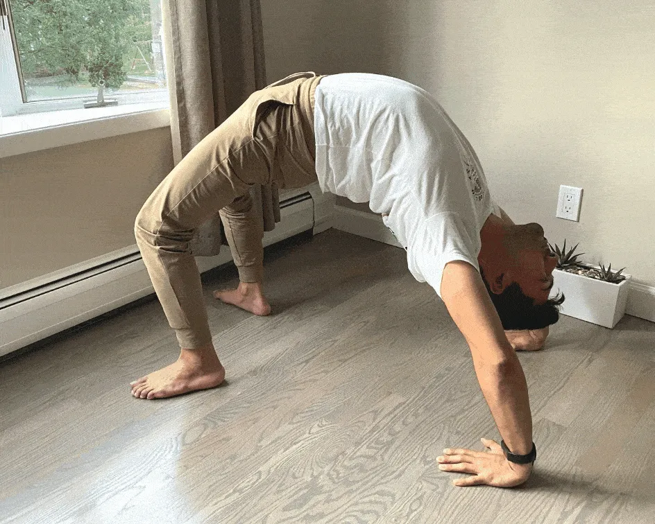 HOW TO DO A BRIDGE (back bend) for non-gymnasts